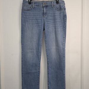 St. John's Bay Light Blue Straight Leg Jeans